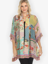 Load image into Gallery viewer, Koi Fish Block Pattern Kimono Jacket