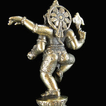 Load image into Gallery viewer, Brass Deity Statuette -Dancing Ganesh, Large