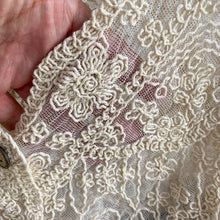 Load image into Gallery viewer, Crochet Cutout Long Sleeve Lace Mesh Top