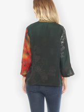 Load image into Gallery viewer, Nature Sunlight Silk Blouse