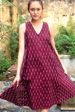 Load image into Gallery viewer, Ikat Handloom Dress