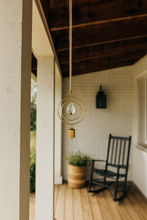 Load image into Gallery viewer, Suyra Two Circle Crystal Suncatcher Wind Chime - Hand Tuned