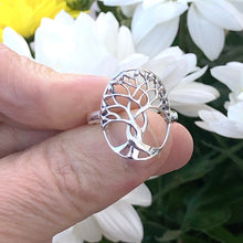 Load image into Gallery viewer, Tree of Life Ring, 3 Sizes