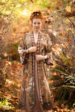 Load image into Gallery viewer, Dream Weaver Opera Duster Kimono Robe w/ Zodiac Signs