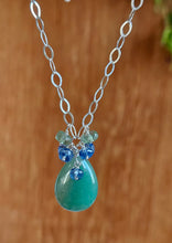 Load image into Gallery viewer, Green Aventurine & Kyanite Necklace