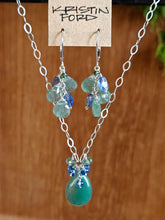 Load image into Gallery viewer, Green Aventurine & Kyanite Necklace