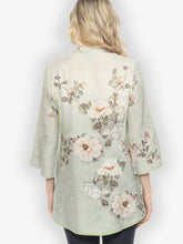 Load image into Gallery viewer, Baby White Peony Tummy Tuck Blouse