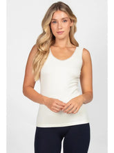 Load image into Gallery viewer, Reversible Ribbed V-Scoop Tank with Lace Trim, 2 Colors
