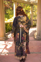Load image into Gallery viewer, The Messenger Opera Duster Robe w/ Joan of Arc & Florals