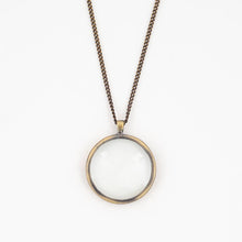 Load image into Gallery viewer, Bronze Monocle Necklace