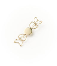 Load image into Gallery viewer, Indukala Moon Phase Barrette - Gold