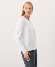 Load image into Gallery viewer, Women's Luxe Essential Crewneck Long Sleeve Tee, 3 Colors