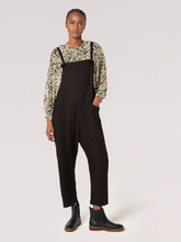 Load image into Gallery viewer, Linen Blend Relaxed Fit Jumpsuit
