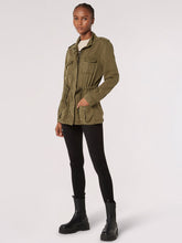 Load image into Gallery viewer, Drawstring Waist Utility Jacket