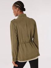 Load image into Gallery viewer, Drawstring Waist Utility Jacket