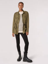 Load image into Gallery viewer, Drawstring Waist Utility Jacket