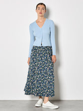 Load image into Gallery viewer, Floral Print A-Line Midaxi Skirt