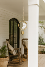 Load image into Gallery viewer, Chayana Small Moon Mother of Pearl Wind Chime - Handmade