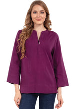 Load image into Gallery viewer, Jewel Tone Flax Linen Tunics