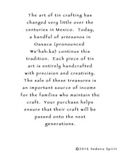 Load image into Gallery viewer, Classic Red Tin Heart Ornament