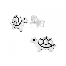 Load image into Gallery viewer, Small Turtle Earrings