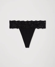 Load image into Gallery viewer, Women's Lace Waist Thong, 2 Colors