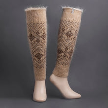 Load image into Gallery viewer, Nordic Nest Goat Wool Leg Warmer