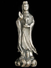 Load image into Gallery viewer, Brass Deity Statuette - Medium -Quan Yin