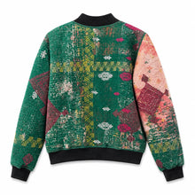 Load image into Gallery viewer, Yasmin Reversible Kantha Bomber, Large