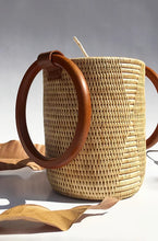 Load image into Gallery viewer, Maly Rattan Bucket Bag