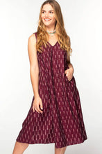 Load image into Gallery viewer, Ikat Handloom Dress
