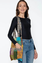 Load image into Gallery viewer, Silk Kantha Tote Bag