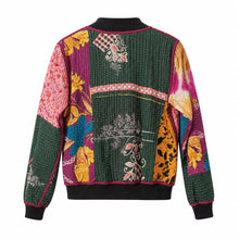 Load image into Gallery viewer, Munira Reversible Kantha Bomber, Medium