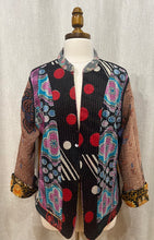 Load image into Gallery viewer, Cotton Kantha Stitch 7209 Sarria Jacket, One Size