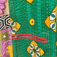 Load image into Gallery viewer, Cotton Kantha Stitch 5190 Milan Vest, One Size