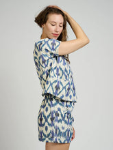 Load image into Gallery viewer, Dana Top, Seashore Ikat