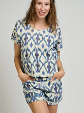 Load image into Gallery viewer, Dana Top, Seashore Ikat