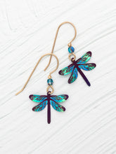Load image into Gallery viewer, Dragonfly Dreams Earrings, 3 Colors