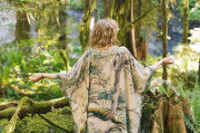 Load image into Gallery viewer, Earth & Sky Bohemian Goddess Starduster Kimono w/Trees