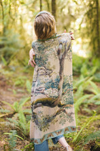 Load image into Gallery viewer, Earth & Sky Bohemian Goddess Starduster Kimono w/Trees