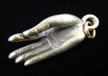 Load image into Gallery viewer, Brass Deity Pendant, Buddha Hand