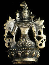 Load image into Gallery viewer, Brass Deity Statuette - Large - White Tara