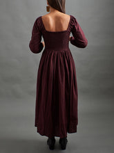 Load image into Gallery viewer, Hailee Smocked Midi Dress