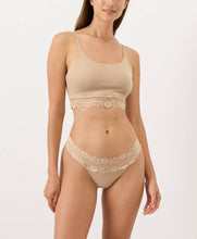Load image into Gallery viewer, Women's Lace Waist Thong, 3 Colors
