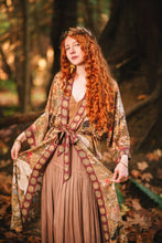 Load image into Gallery viewer, Dream Weaver Opera Duster Kimono Robe w/ Zodiac Signs