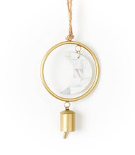 Load image into Gallery viewer, Chayana Small Moon Mother of Pearl Wind Chime - Handmade