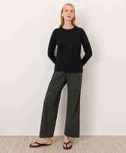 Load image into Gallery viewer, Women's Luxe Essential Crewneck Long Sleeve Tee, 3 Colors