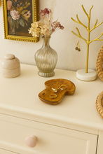Load image into Gallery viewer, Drishti Mushroom Jewelry Tray - Wood, Brass inlay
