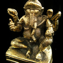 Load image into Gallery viewer, Brass Deity Statuette -Ganesh, Large