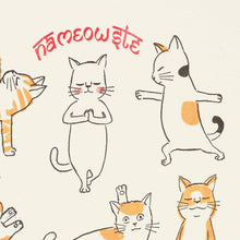 Load image into Gallery viewer, Nameowste Yoga Cats Card